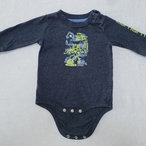 Carhartt Baby Long Sleeve Bodyshirt Size 6 months